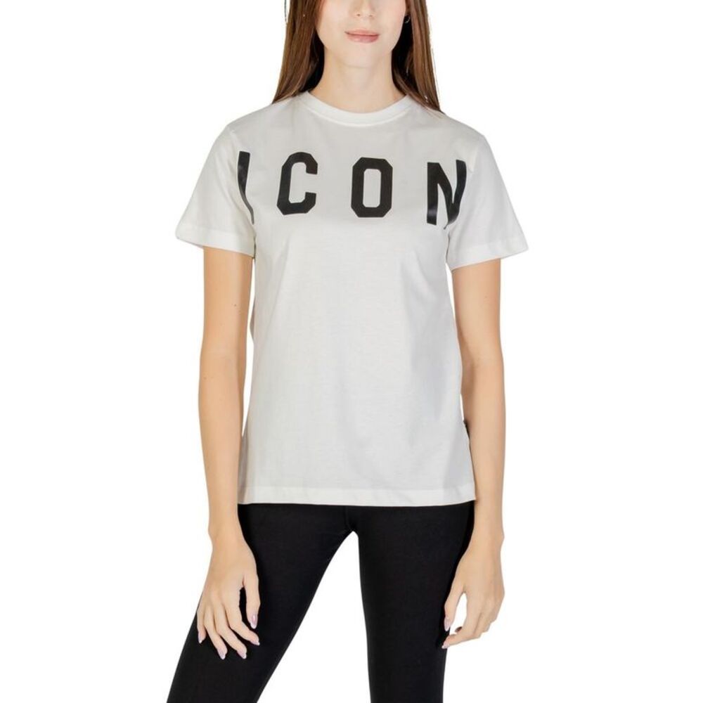 Icon Cream Cotton Women's T-Shirt